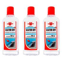 Kit 3 Water Off Wurth Cristalizador Parabrisa Repelente Água