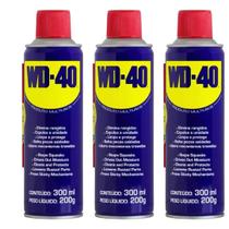 Kit 3 Wd-40 Spray Multiuso 300ml Manutenção E Reparos