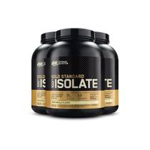 Kit 3 Whey Gold Isolate Optimum Nutrition Baunilha 2.28Kg Kit 3 Whey Gold Isolate Optimum Nutrition Baunilha 2.28Kg