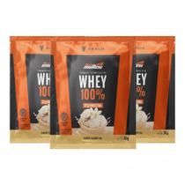 Kit 3 Whey Protein 100% 21G Proteina Baunilha Sache