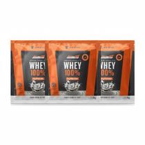 Kit 3 whey protein 100% 21g proteina creme de coco sache Kit 3 whey protein 100% 21g proteina creme de coco sache