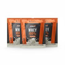 Kit 3 whey protein 100% 21g proteina leche ninõ sache