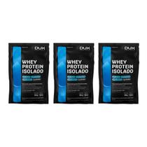 Kit 3 whey protein 24g proteina isolado sache cappuccino dux Kit 3 whey protein 24g proteina isolado sache cappuccino dux