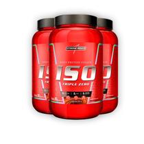 Kit 3 Whey Protein Iso Triple Zero Integral Medica Chocolate 900g Kit 3 Whey Protein Iso Triple Zero Integral Medica Chocolate 900g