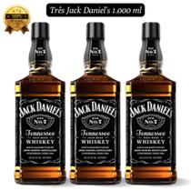 Kit 3 Whiskey Jack Daniel's Old No.7 Tennessee 1.000ml 40% vol Whisky Jack Daniels