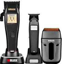 Kit 3 Wmark Ng X1 Corte Ng 2054A Shaver Ng984A Profissional