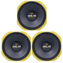 Kit 3 Woofer Eros E520 HQ 10 Polegadas Par 520W Rms 4 Ohms