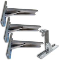 Kit 3 X 1 Suporte Fixação Extra Reforçado De Instalação Motor Basculante