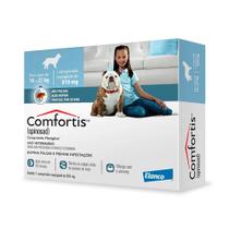 Kit 3 x Comfortis Elanco 810 mg para Cães de 18kg a 27Kg - 3 Comprimidos