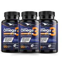 Kit 3 X Global Suplementos Supra Omega 3 Tg + Vitamina E 120 Capsulas Kit 3 X Global Suplementos Supra Omega 3 Tg + Vitamina E 120 Capsulas
