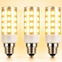Kit 3 x Lâmpadas LED E14 3000K 5 Watts Halopim Halógena Bivolt 110v 220v Kit 3 x Lâmpadas LED E14 3000K 5 Watts Halopim Halógena Bivolt 110v 220v