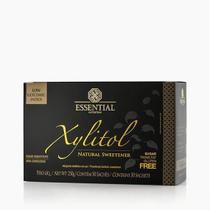 Kit 3 Xylitol Adoçante Natural Sachê Essential Nutrition