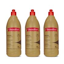 Kit 3 Yamasterol Argan 900Ml