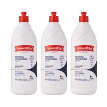 Kit 3 Yamasterol Branco Proteína Hidrolisada 900ml Yamá Kit 3 Yamasterol Branco Proteína Hidrolisada 900ml Yamá