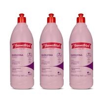 Kit 3 Yamasterol Queratina 900ml - Yamá Kit 3 Yamasterol Queratina 900ml - Yamá