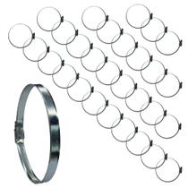 KIT 30 Abraçadeira 79X95mm aço zincado mangueira de jardim