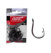 Kit 30 Anzol Pesca Super Chinu 4x Black Marine Sports N-09 Kit 30 Anzol Pesca Super Chinu 4x Black Marine Sports N-09