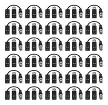 Kit 30 Baluns VB 500 P Intelbras Multi HD 4K Longo Alcance Protecao Anti Surto