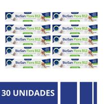 Kit 30 Biosan Flora B12 Bisnaga 14g