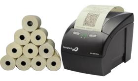 Kit 30 Bobinas Térmicas Pdv 80X30 Amarelas Impressora Kit 30 Bobinas Térmicas Pdv 80X30 Amarelas Impressora