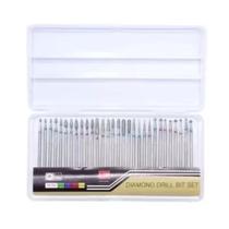 Kit 30 Brocas Profissional Diamond Unhas - The Original Kit 30 Brocas Profissional Diamond Unhas - The Original