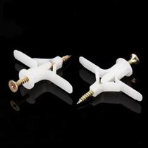 Kit 30 Bucha Ancora Para Drywall Gesso Com Parafuso