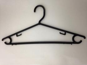 Kit 30 cabides fino preto