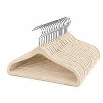 Kit 30 Cabides Veludo Infantil Bebê Rister Baby Fino Antideslizante Kit 30 Cabides Veludo Infantil Bebê Rister Baby Fino Antideslizante