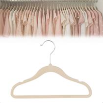 Kit 30 Cabides Veludo Infantil Slim Antideslizante Ultra Fino Kit 30 Cabides Veludo Infantil Slim Antideslizante Ultra Fino