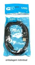 Kit 30 Cabos Usb Para Impressora 1,5m Metros Am/bm Atacado