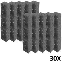 Kit 30 Caixa De Luz 4X2 Embutir Cinza Tuboline Kit 30 Caixa De Luz 4X2 Embutir Cinza Tuboline