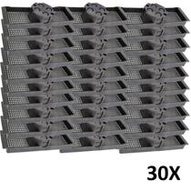 Kit 30 Caixa Luz Suporte P/ Laje Octogonal 30cm Tuboline