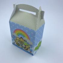 Kit 30 Caixinhas Temáticas Maleta Arca Noé Decoração