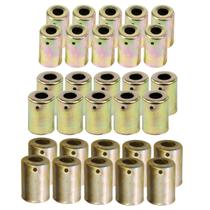 Kit 30 Canecas Clip Aço Mangueira Ar Condicionado 6 8 10mm