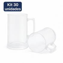 Kit 30 Canecas De Chopp Acrílico 300ml Ideal para festas, casamentos, carnaval, churrasco Kit 30 Canecas De Chopp Acrílico 300ml Ideal para festas, casamentos, carnaval, churrasco