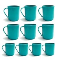 Kit 30 Canecas Plasticas 400ml Uso Diario Ideal P/ Crianças Escolas e Festas