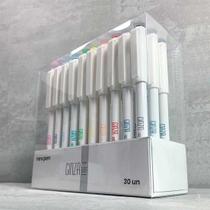 Kit 30 Caneta Ginza Fine Ponta Fina 0.4mm Fine Line Newpen