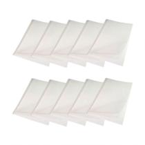Kit 30 Capas De Encadernação Térmica Até 10 Folhas A4 Branca