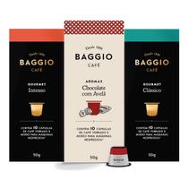 Kit 30 Cápsulas Cafe Gourmet Baggio Cafeteira Nespresso Kit 30 Cápsulas Cafe Gourmet Baggio Cafeteira Nespresso
