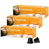 Kit 30 Cápsulas de Café Espresso Blend Sabor Laranja Compatíveis com Nespresso Kit 30 Cápsulas de Café Espresso Blend Sabor Laranja Compatíveis com Nespresso