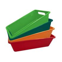 KIT 30 Cesta Cestinha Farmácia Lanches 29x19x9cm Cesta Multiuso Pequena