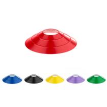 Kit 30 Chapéu Chines Cone 20cm Mini Treino Funcional Esporte