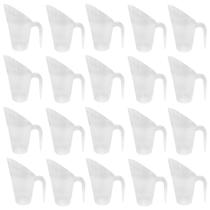 Kit 30 Conchas Plásticas para Cereais, Grãos, Temperos 600ml