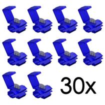 Kit 30 Conector Elétrico 15a /0,75 a 1,5mm Derivação Tigre