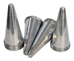 Kit 30 Cones 17cm Para Produção De Pizza Cone Gastrobel