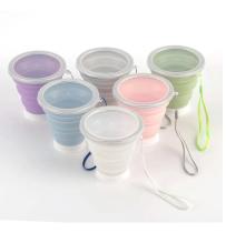 Kit 30 Copo Silicone Dobrável Reutilizável Ecológico 320ml Kit 30 Copo Silicone Dobrável Reutilizável Ecológico 320ml