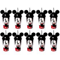 Kit 30 Copos do Mickey com Orelhas p/ Festa Infantil Decoração Lembrancinha - Plasútil