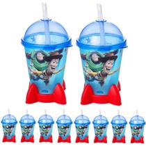 Kit 30 Copos Foguete Astronauta Toy Story Festa Infantil p/ Sacola Surpresa Lembrança