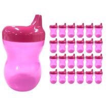 Kit 30 Copos Infantil Com Bico Escolar Transição Treinamento Bebê Suco Água 350ml Kit 30 Copos Infantil Com Bico Escolar Transição Treinamento Bebê Suco Água 350ml