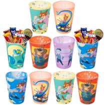Kit 30 Copos P/ Doces e Sacolinha Surpresa Filme Zootopia Infantil Festa Aniversário Kit 30 Copos P/ Doces e Sacolinha Surpresa Filme Zootopia Infantil Festa Aniversário